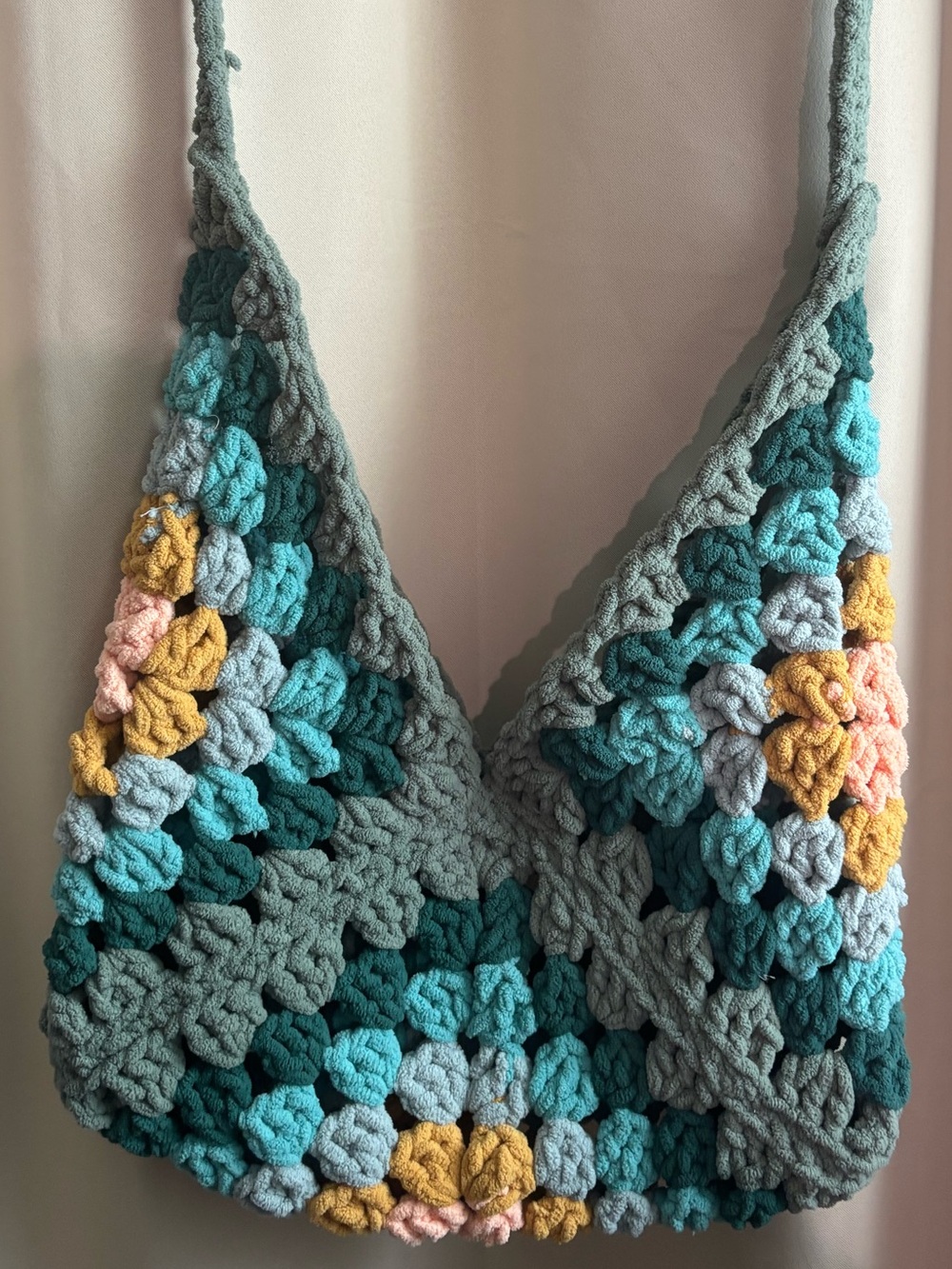 Hand made crochet bag